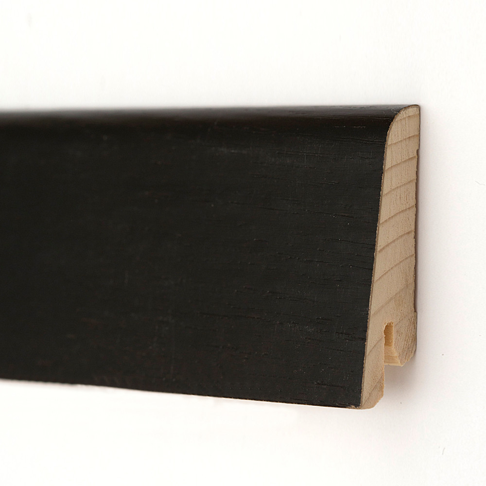 Плінтус KLUCHUK EURO Дуб Чорний 60x18x2400 мм, фото 1