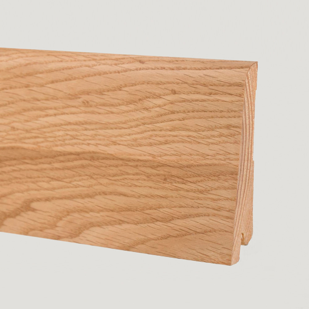 Плінтус KLUCHUK RUSTIQUE Дуб Натуральний сорт Б 80x19x2200 мм, фото 1