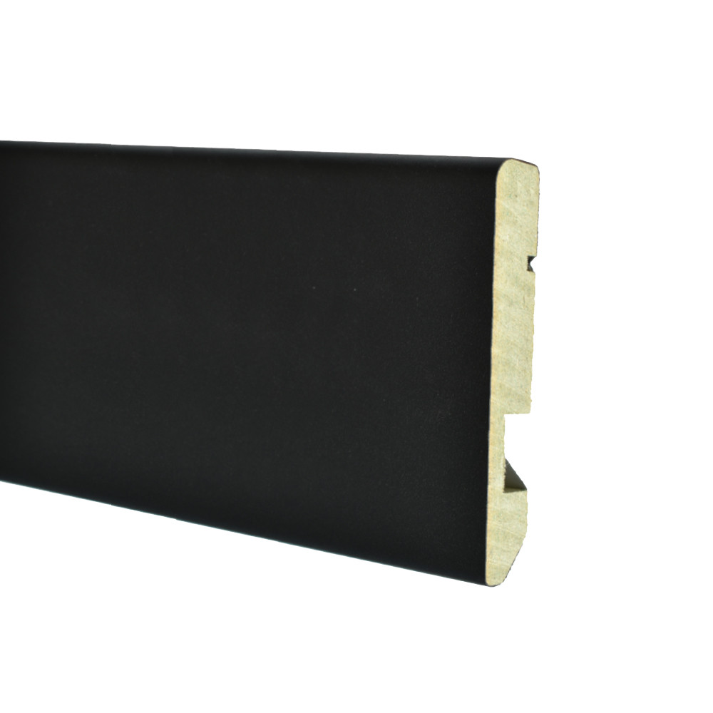 Плінтус HYGGE MDF Black CPL, фото 1