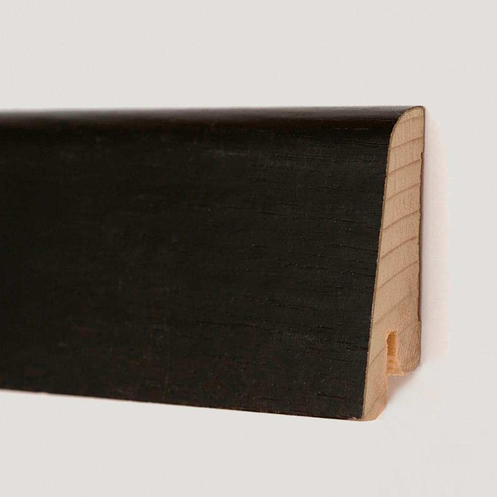 Плінтус KLUCHUK RUSTIQUE Дуб Чорний 80x19x2200 мм, фото 1