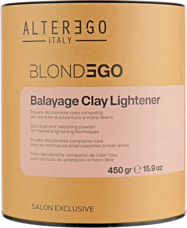 Освітлювальний порошок із глиною Alter Ego BlondEgo Balayage Clay 450 г
