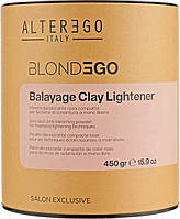 Освітлювальний порошок із глиною Alter Ego BlondEgo Balayage Clay 450 г