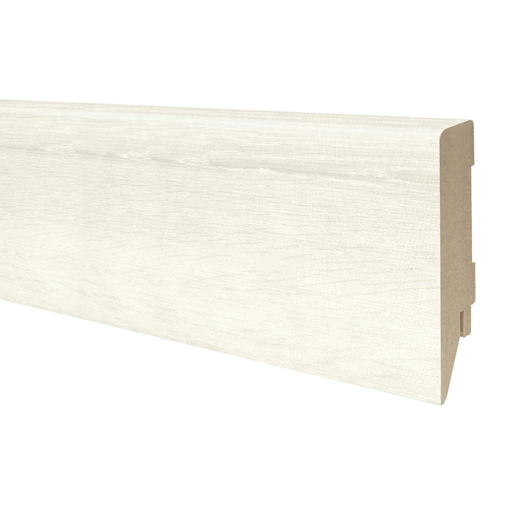 Плінтус ОМіС МДФ Дуб білий 80x19 мм, фото 1