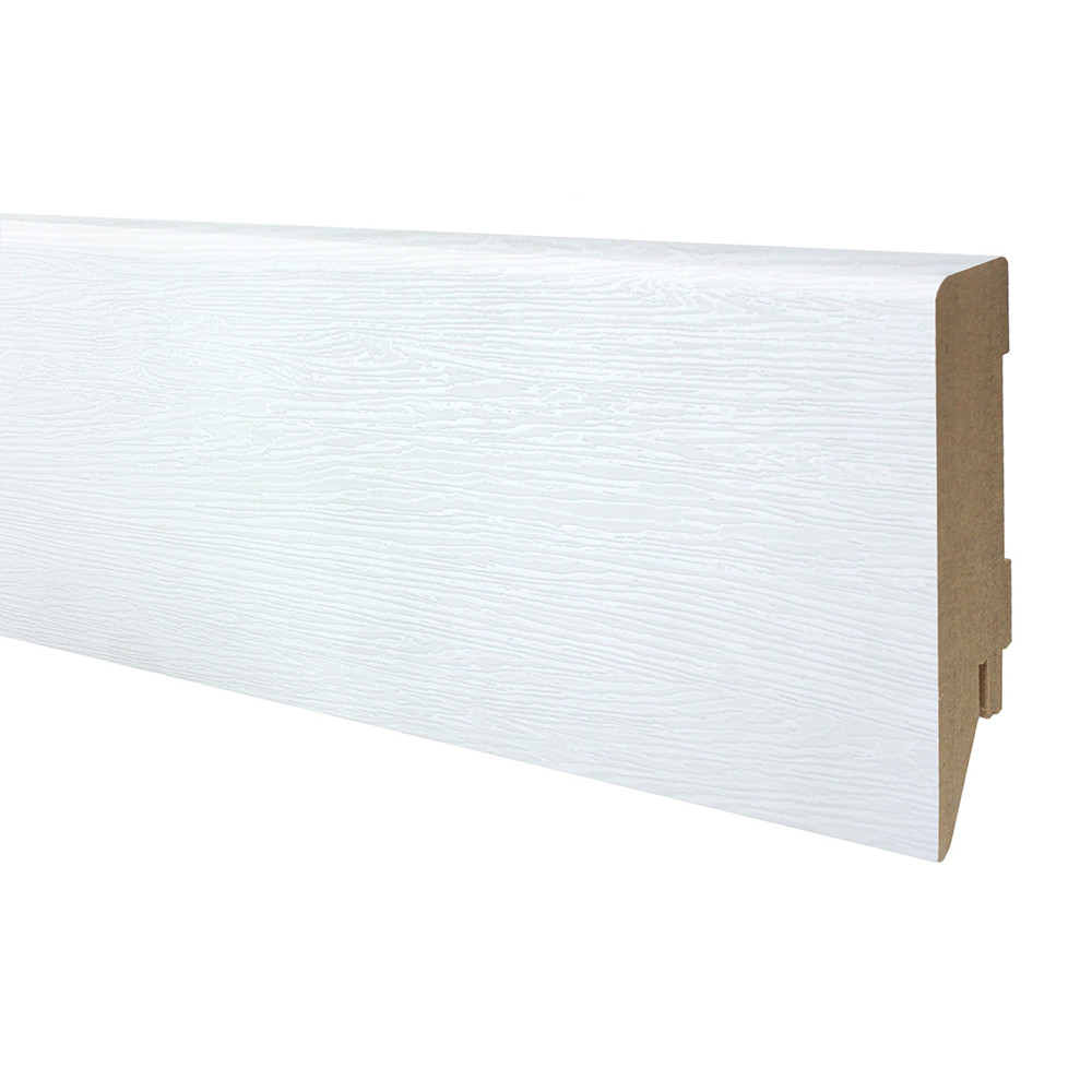 Плінтус ОМіС МДФ Дуб білий структурний 100x19 мм, фото 1