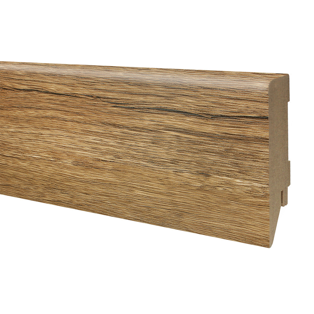 Плінтус ОМіС МДФ Дуб Філадельфія 80x19 мм, фото 1