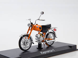 Наші мотоцикли №19 - ЛМЗ-2.160 «КАРПАТИ» | Колекційна модель в масштабі 1:24 | Modimio