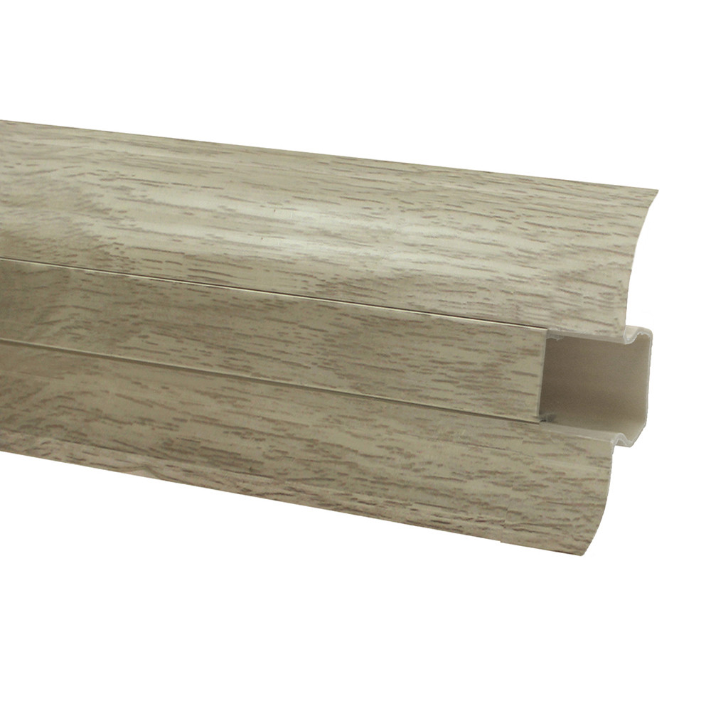 Пластиковий плінтус Premium Decor Дуб тобакко 314m