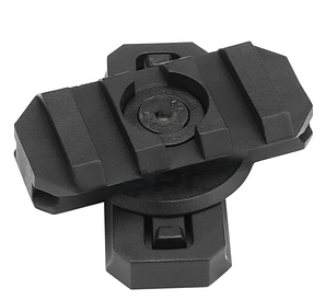 Повортона RIS планка, адптер кріплення Пікатінні на бокову рейку шолома ARC 19mm Black (комплект 2шт)