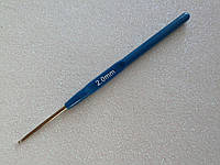 Крючок для вязания с ручкой 1шт размер 2.0мм