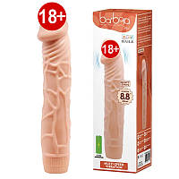 Фаллоимитатор силиконовый с вибрацией Baile Barbara Bob 8.8 большой 22 см