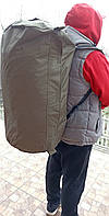 Велика сумка- рюкзак, з внутрішнім карманом баул