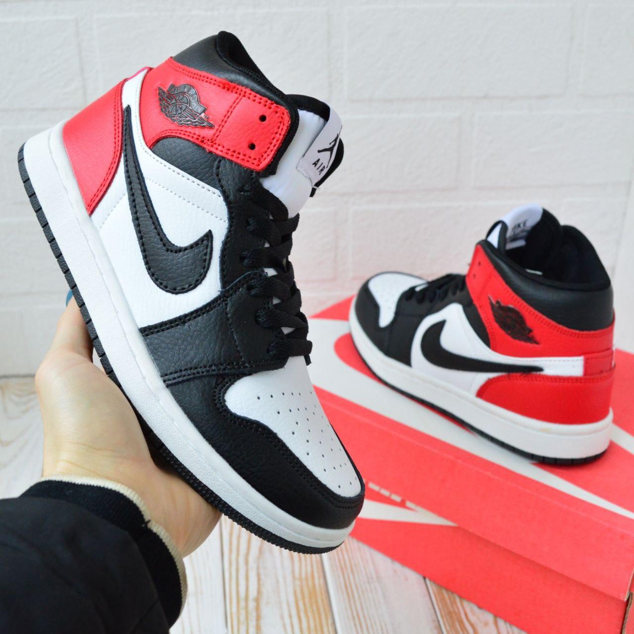Жіночі кросівки весна осінь Nike Air Jordan 1 Retro. Жіноче стильне взуття Найк Аир Джордан.
