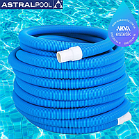 ASTRAL Плавающий шланг для пылесоса, 38мм с соединением, упаковка 12м/п
