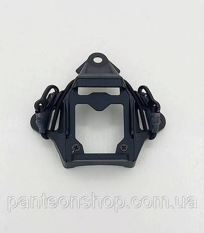 Кріплення лобове FAST NVG, шрауд на шолом для ПНБ Black, фото 1