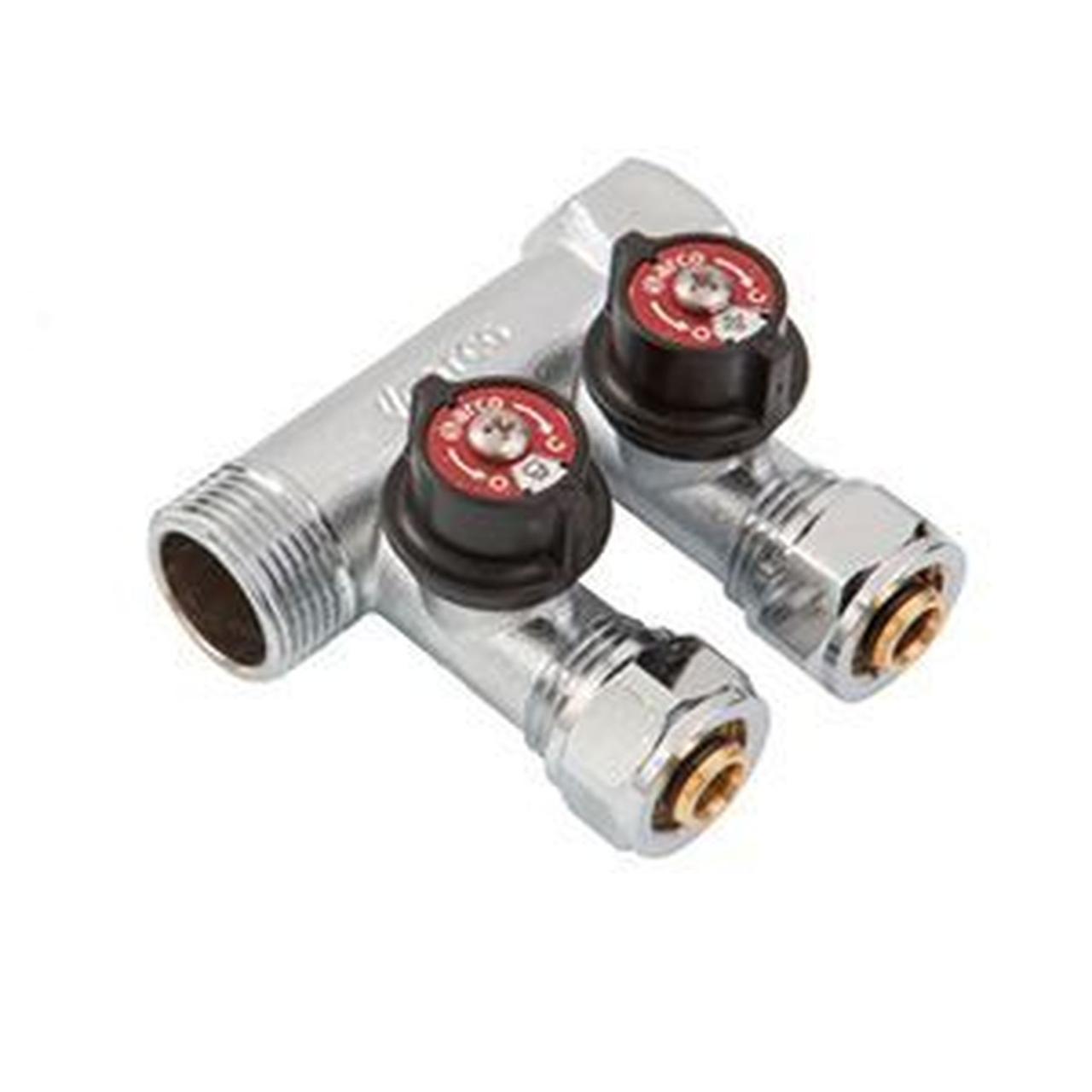 Колектор 3/4″х16 на 2 виходи з перекриттям НАБІРНИЙ ARCO SPAIN 38030