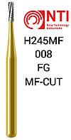 H245MF-008-FG Бор Твердосплавный грушевидный ( Груша ) универсальный MF-CUT для турбинного наконечника NTI