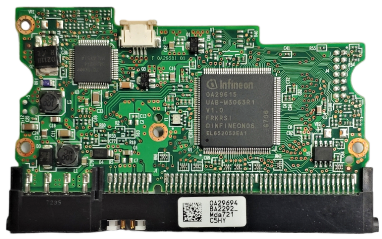 Плата HDD PCB 0A29581 0A29694 Hitachi HDS721680PLAT80 HDS721616PLAT80