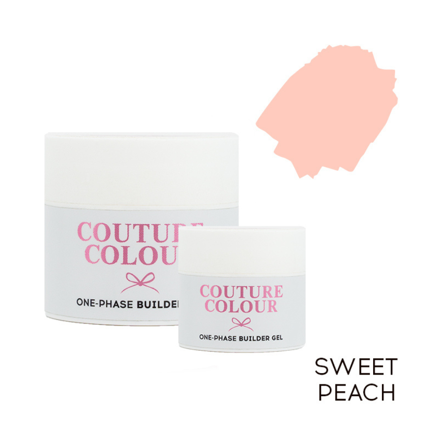 Однофазний гель для нігтів Couture Colour Sweet Peach 06, 15 мл