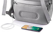 Міський рюкзак антизлодій XD Design Bobby Soft'' (сірий), фото 6