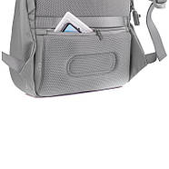 Міський рюкзак антизлодій XD Design Bobby Soft'' (сірий), фото 9