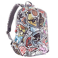 Міський рюкзак антизлодій XD Design Bobby Soft'' Art Graffiti, фото 4