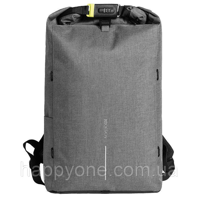 Рюкзак антизлодій XD Design Bobby Urban Lite 15.6" Grey (сірий)