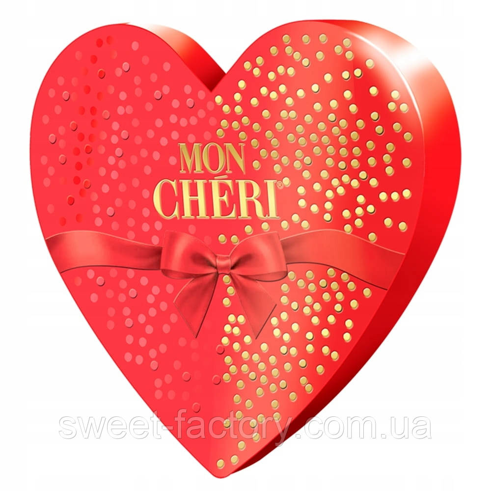 Шоколадні цукерки Mon Cheri Herz 14s 147g