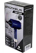 Фен Grunhelm GHD-596B, 1800Вт 3 режими 2 швидкості