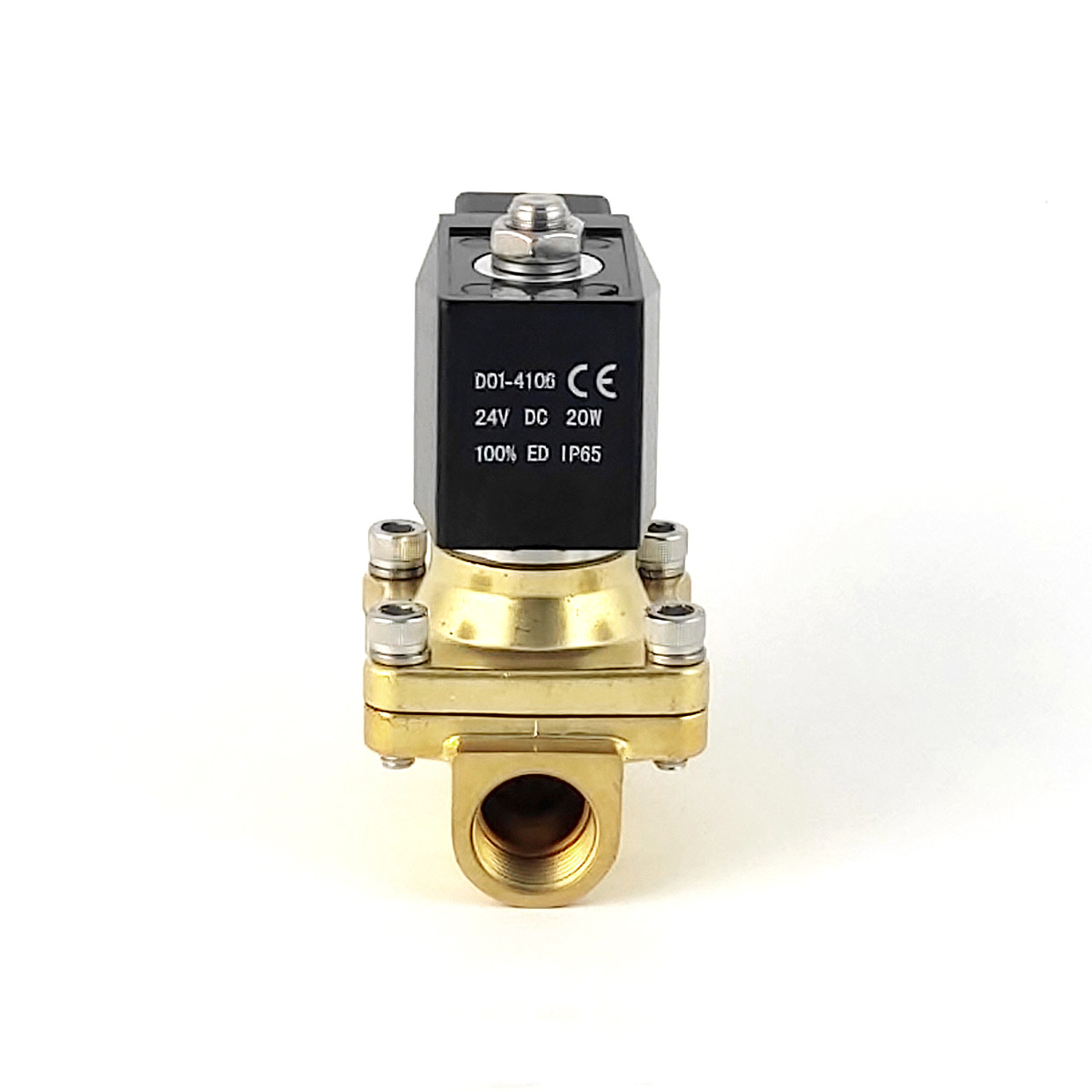 нормально закритий клапан прямої дії RSP 2W-10N-E DC24v 3/8" 0-10 bar