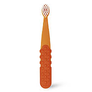 ЗУБНА ЩІТКА ТМ Radius Тотс Плюс Totz Toothbrush екстра м'яка 3 роки+ (персико-помаранчовий), фото 4