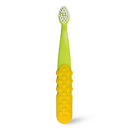 ЗУБНА ЩІТКА ТМ Radius Тотс Плюс Totz Toothbrush екстра м'яка 3 роки+ (жовто-зелений), фото 3