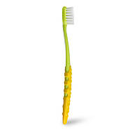 ЗУБНА ЩІТКА ТМ Radius Тотс Плюс Totz Toothbrush екстра м'яка 3 роки+ (жовто-зелений), фото 4