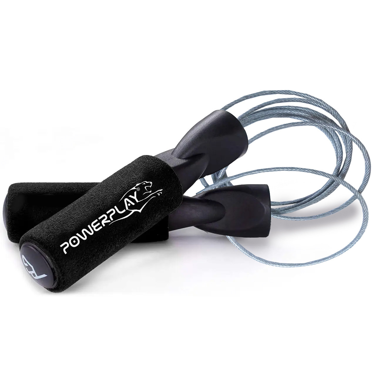 Скакалка PowerPlay 4209 Чорна