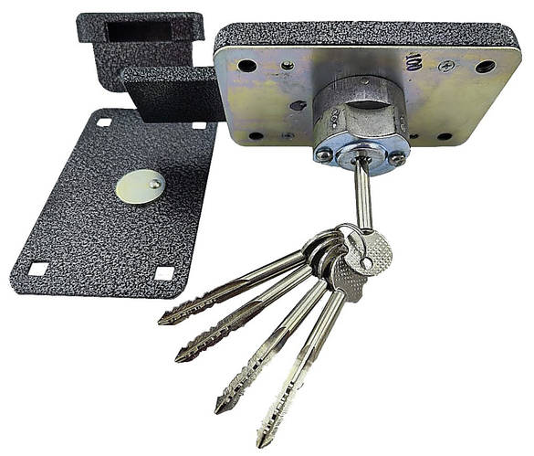 Замок накладной цилиндровый Стальф ЗН-075 5 ключей (ID#1793244540 ...