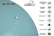 М'яч для фітнесу PowerPlay 4001 75см Зелений + насос, фото 4