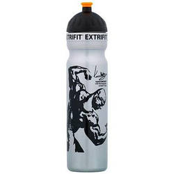 Спортивна пляшка для води Extrifit Bottle Gray Short Nozzle (СІРИЙ)(1000 мл.)