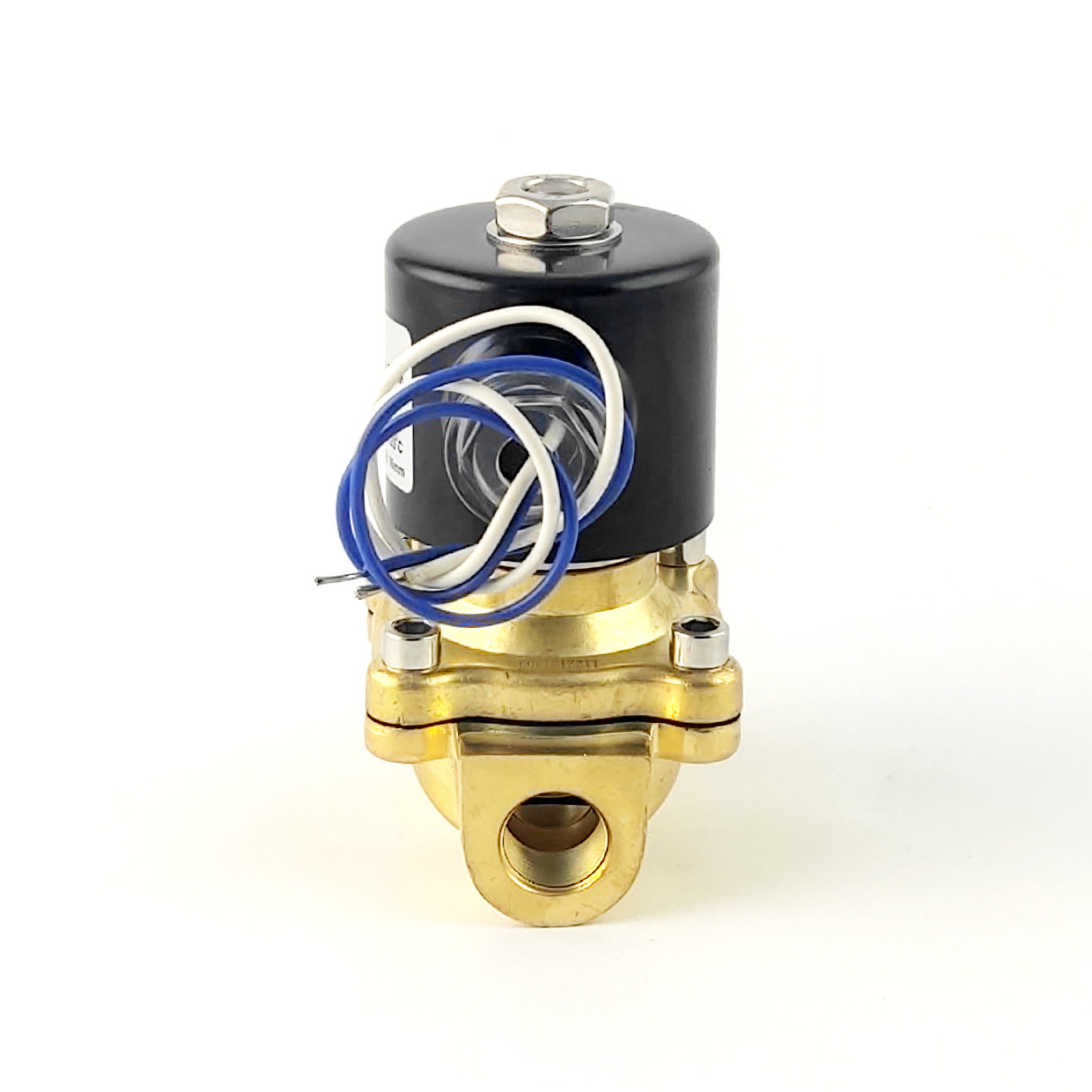 нормально закритий клапан прямої дії 2w-160-10C EPDM DC12v 3/8 Sanlixin 0-7 bar