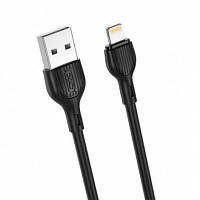 Кабель XO NB200 USB - Lightning 2.1A/1m (Черный)