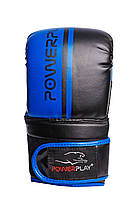 Снарядні рукавиці PowerPlay 3025 Чорно-Сині XL, фото 4