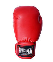 Боксерські рукавиці PowerPlay 3004 Червоні 12 унцій, фото 4