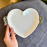 Тарілка "Серце янгола", 21,9 см ELISEY, фото 3