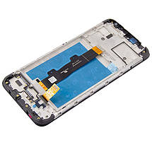 Дисплей + сенсор с передней панелью для Motorola E7 Power (XT2097) Black, фото 4