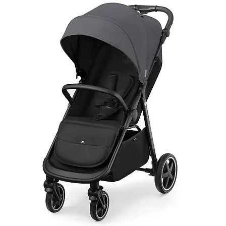 Прогулянкова коляска Kinderkraft Route Platinum Grey (KSROUT00GRY0000), фото 1