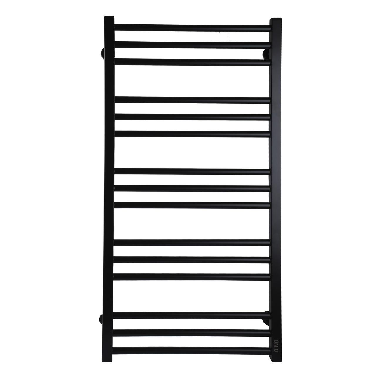 Рушникосушка UNIO MS W 1000-500-15 BLK Модена вода чорна