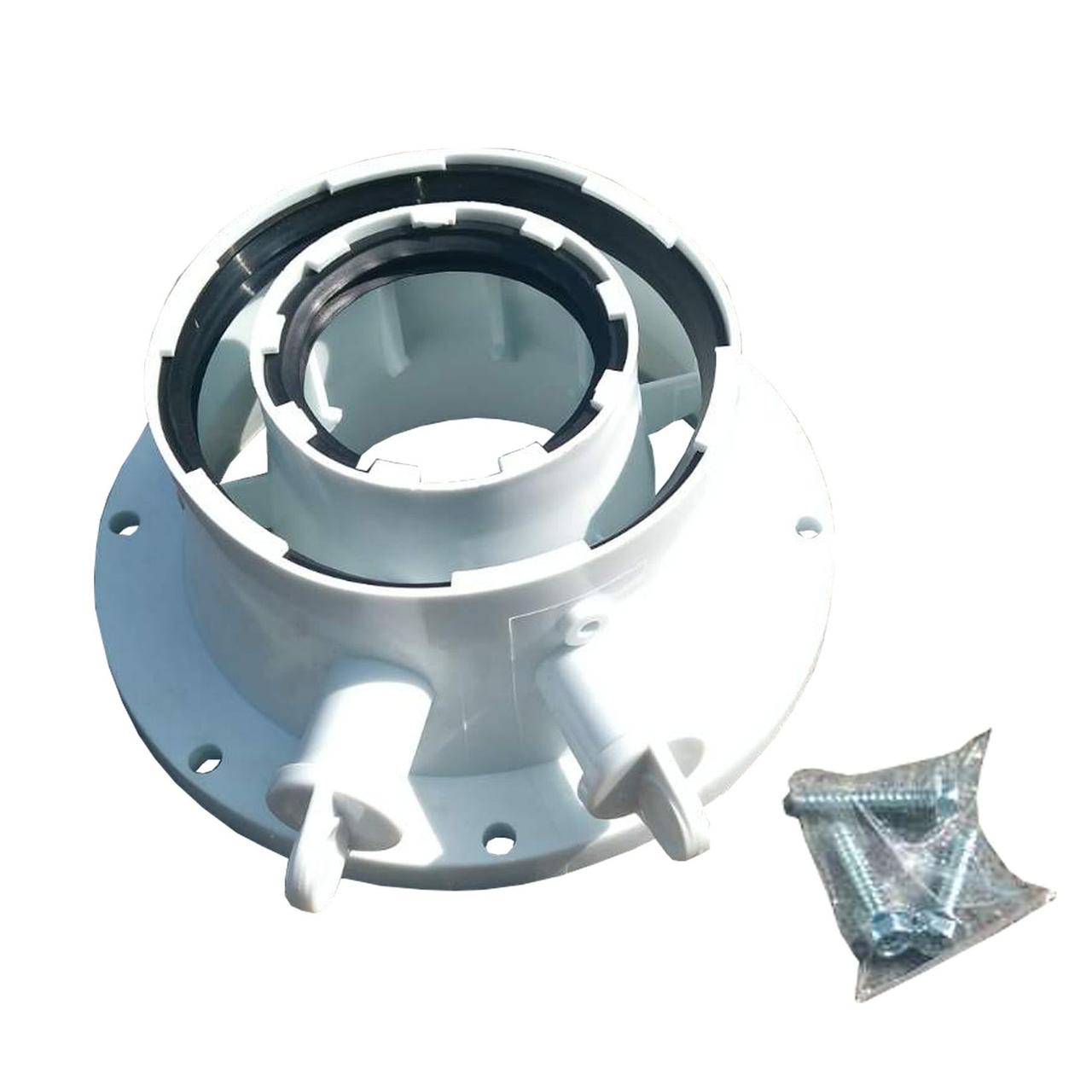 Адаптер перехідник коаксіальний ø 80/125 - 60/100 mm, TR.00.64C
