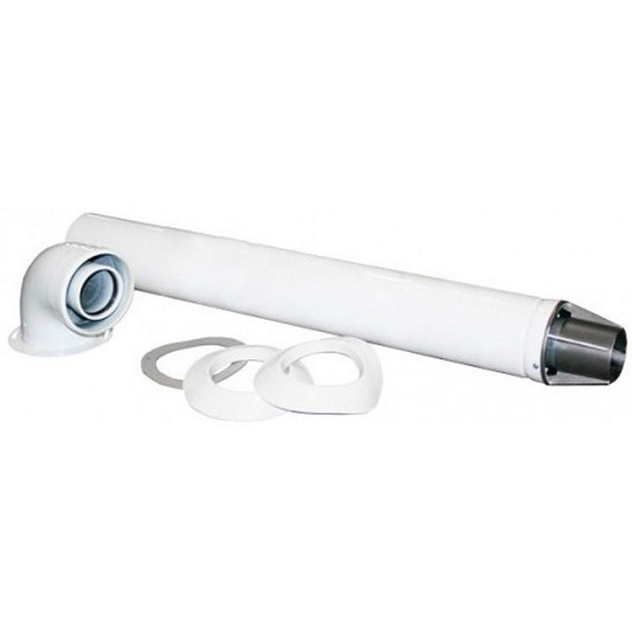 Димохід коаксіальний Bosch DN 60/100, 810 мм, з коліном AZ 389