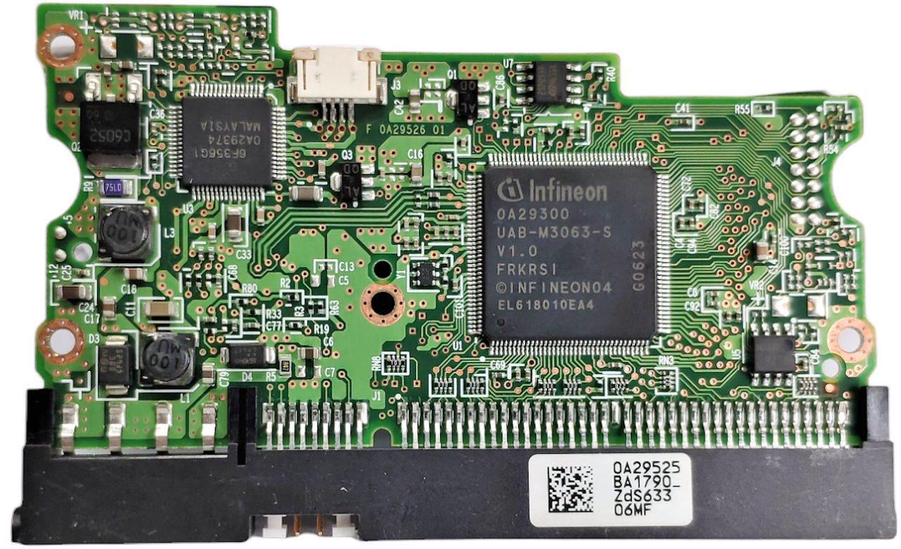Плата HDD PCB 0A29526 0A29525 Hitachi HDS721680PLAT80 HDS721616PLAT80
