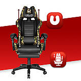 Комп'ютерне крісло Hell's HC-1039 Green Camouflage W_1451, фото 2