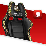 Комп'ютерне крісло Hell's HC-1039 Green Camouflage W_1451, фото 3