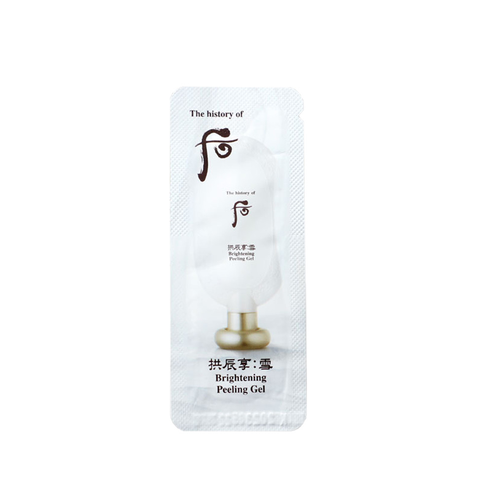 Пілінг-гель для обличчя (пробник) The History of Whoo Gongjinhyang: Seol Brightening Peeling Gel 1 шт